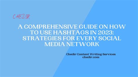 How to Use Hashtags in 2022 A Guide for Every Network