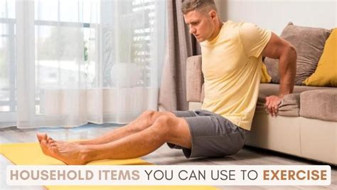 How to Use Household Items for Your Workout