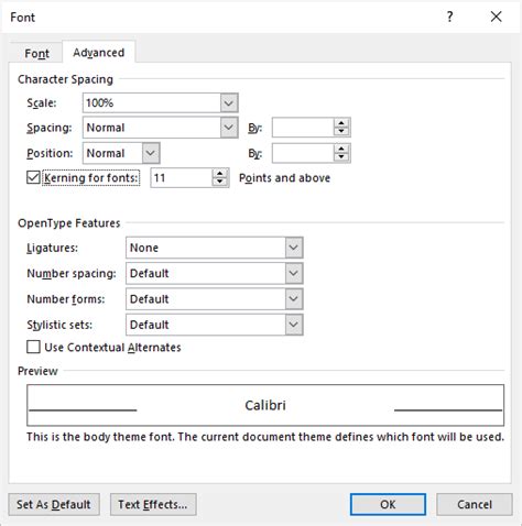 How to Use Kerning in Microsoft Word to Adjust Letter Spacing
