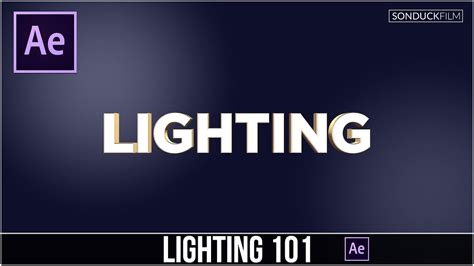 How to Use Lights in After Effects