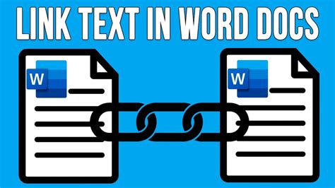 How to Use Linked Text to Update Word Docs