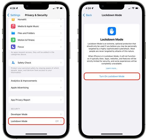 How to Use Lockdown Mode on iPhone