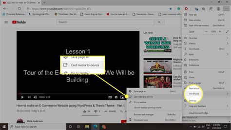 How to Use Media Casting in Microsoft Edge for Windows