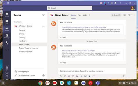 How to Use Microsoft Teams on a Chromebook - Help Desk Geek