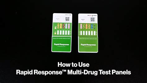 How to Use Rapid Response MultiDrug Test Panels YouTube