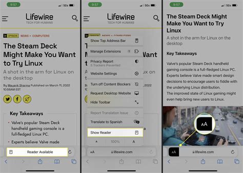 How to Use Reading Mode on an iPhone or iPad