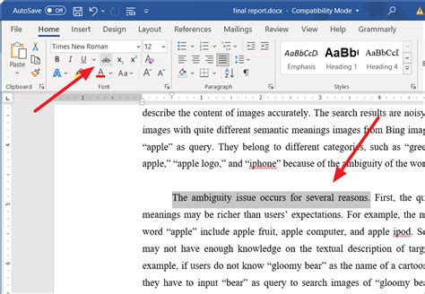 How to Use Strikethrough Shortcuts in Microsoft Word