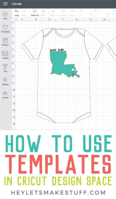 How to Use Templates in Cricut Design Space