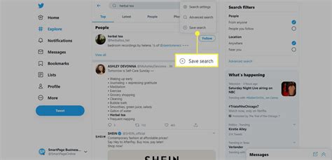 How to Use Twitter Saved Searches