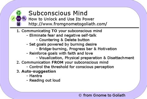 How to Use Your Unconscious Mind to Get What You Want