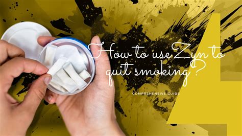 How to Use Zyn to Quit Smoking: Everything You Need to Know