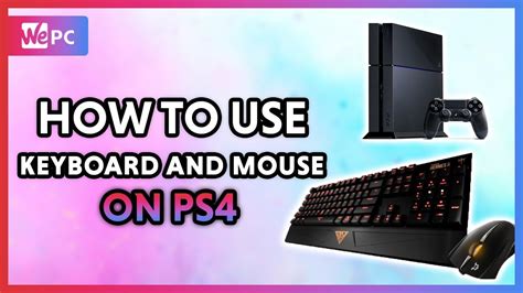 How to Use a Keyboard or Mouse on a PS4