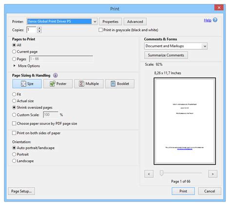 How to Use a PostScript Printer