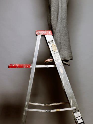 How to Use a Step Ladder on Stairs Hunker