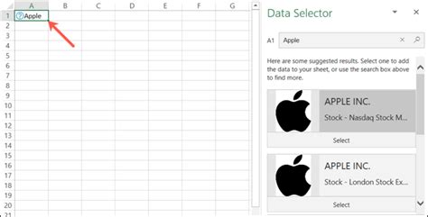 How to Use the Built-In Stocks Feature in Microsoft Excel