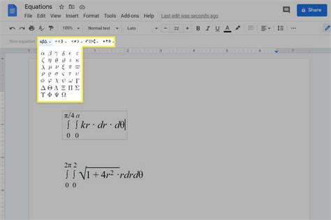 How to Use the Equation Editor in Google Docs How to use Google …