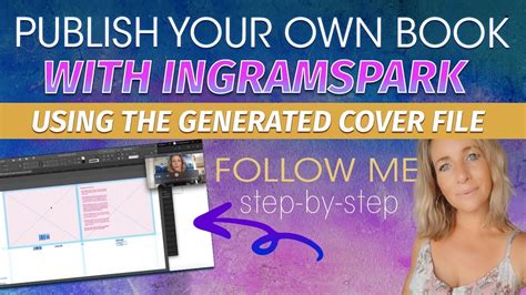 How to Use the Ingram Spark Generated Cover File YouTube