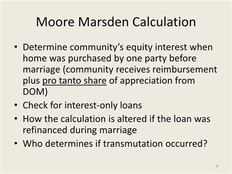 How to Use the Moore Marsden Calculation During a Divorce San Diego