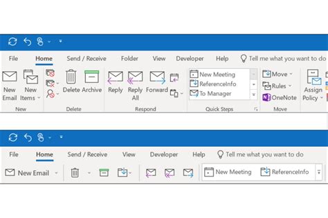 How to Use the Outlook Ribbon