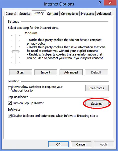 How to Use the Pop Up Blocker in Internet Explorer 11