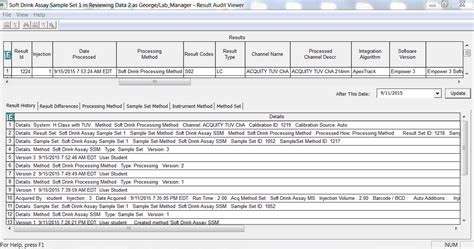 How to Use the Result Audit Viewer in Empower - Tip80