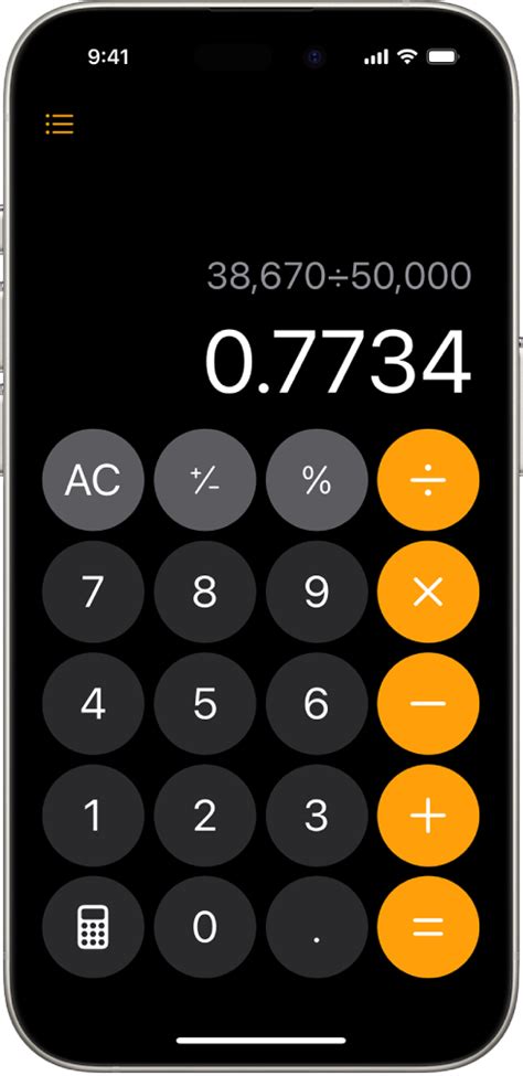How to Use the iPhone Calculator