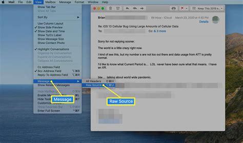 How to View All Email Headers in Mac OS X Mail