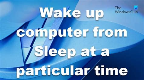 How to Wake Up a Computer From Sleep