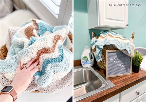 How to Wash a Crochet Blanket - Easy Crochet