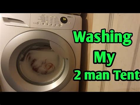 How to Wash a Tent in a Washing Machine: A Comprehensive Guide