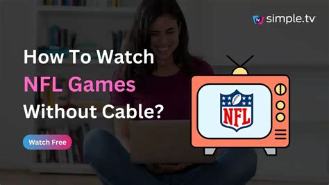 How to Watch NFL Week 1 Games Without Cable