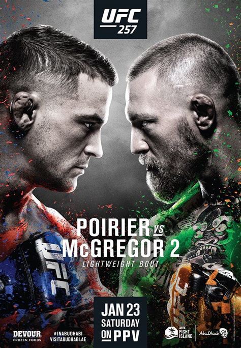 How to Watch UFC 257: Poirier vs McGregor 2 UFC