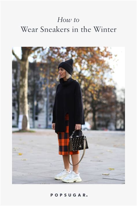 How to Wear Sneakers in the Winter POPSUGAR Fashion