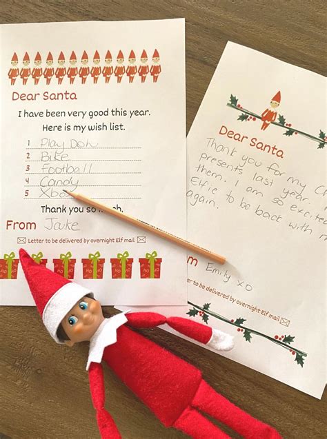 How to Write Elf on the Shelf Letters to Santa A StepbyStep Guide