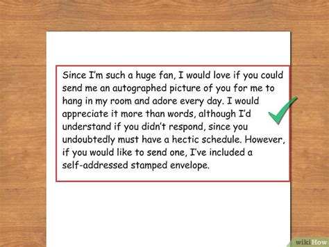 How to Write Fan Mail Example Template and Guide