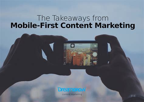 How to Write MobileFirst Content DreamGrow 2018