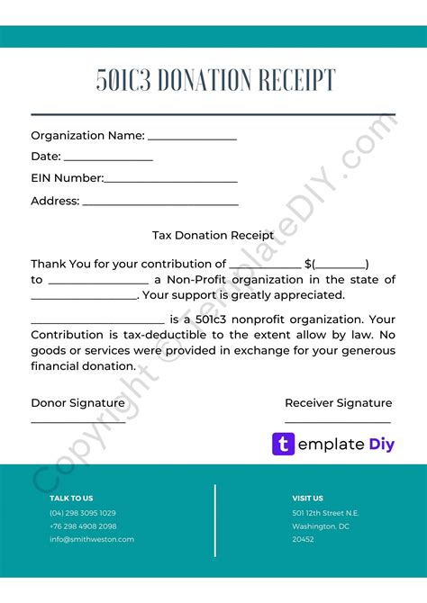 How to Write a 501c3 Donation Receipt Letter PDF Word YouTube