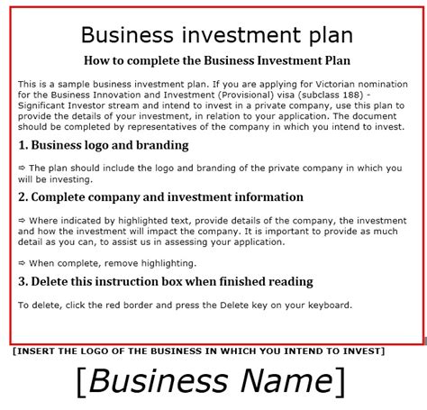 How to Write a Business Plan That Investors Will Like