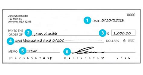How to Write a Check 6 Steps to Fill Out a Check