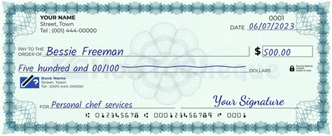 How to Write a Check For 500 Dollars Write 500 on a Check