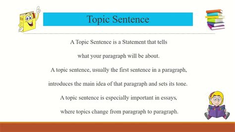 How to Write a Great Topic Sentence - Owlcation