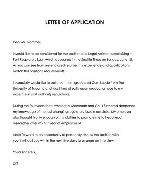 How to Write a Job Application for Employment [5+ Templates to Download]