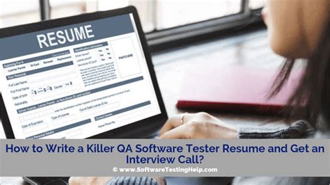 How to Write a Killer QA Software Tester Resume and Get an Interview …