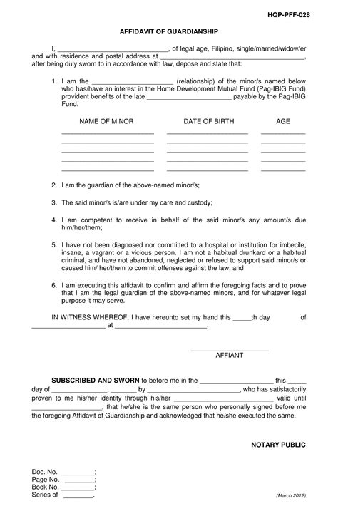 How to Write a Legal Guardianship Document