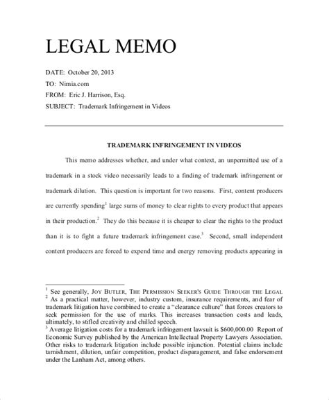 How to Write a Legal Memorandum » authentic-docs.com