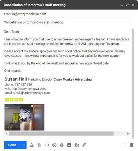 How to Write a Polite Meeting Cancellation Email NEWOLDSTAMP