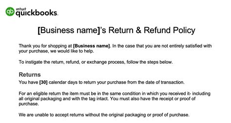 How to Write a Return Policy for Your Small Business