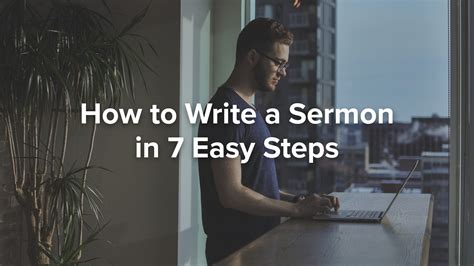 How to Write a Sermon A Simple StepbyStep Guide