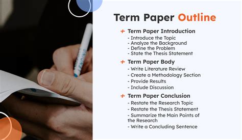 How to Write a Term Paper Writing Style Format & Example for Students