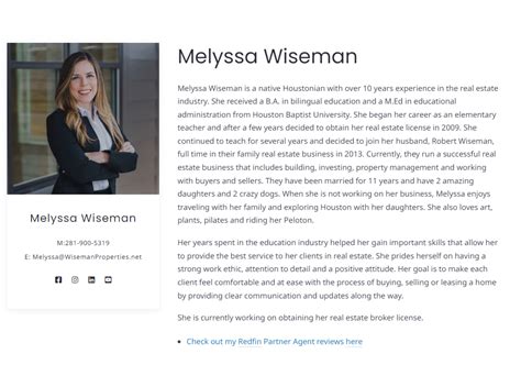 How to Write an Agent Bio & 16 Knockout Examples Real estate